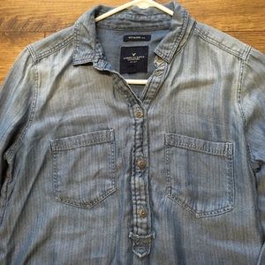 American Eagle Long Sleeved Shirt, Size S, EUC
